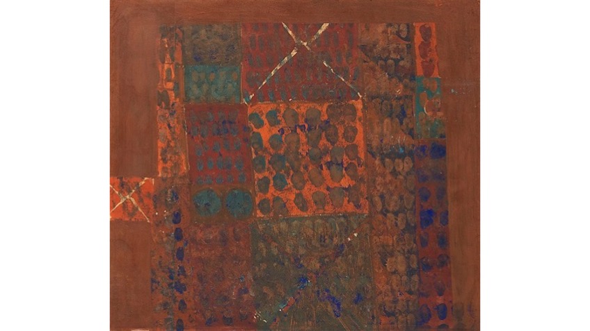 "Untitled", 1964.  70x76 cm.
