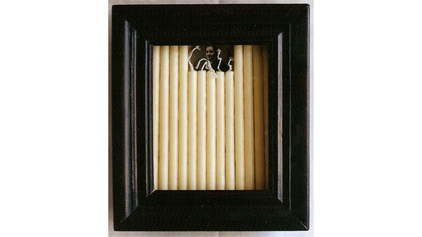 "Anónimo", 1990. 37 x 34 x 7 cm.