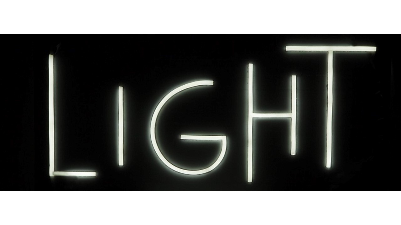 LIGHT. 2016. Mini Led Neon Flex sobre plancha de acero. 34,5 x 68 x 3 cm. Ed. 1/5. Galería Freijo, 2016.