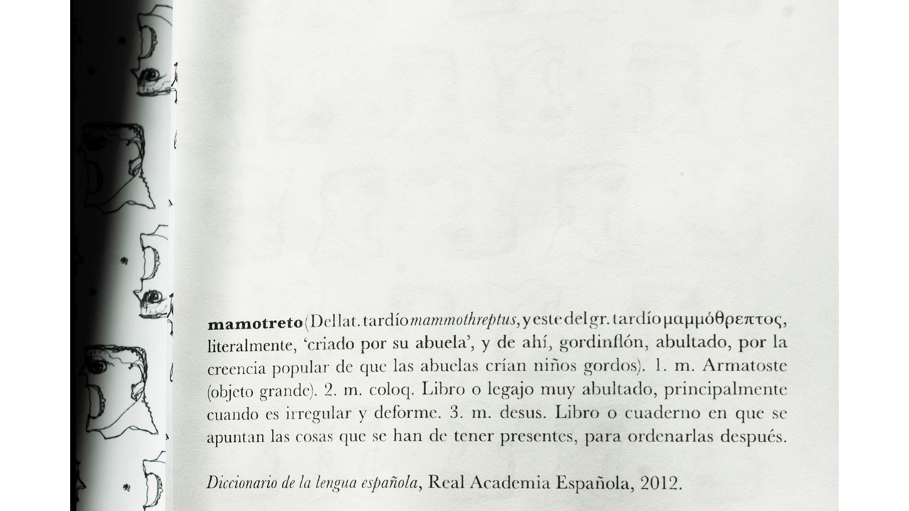 Mamotreto, 2017. Libro de artista. Obra única.