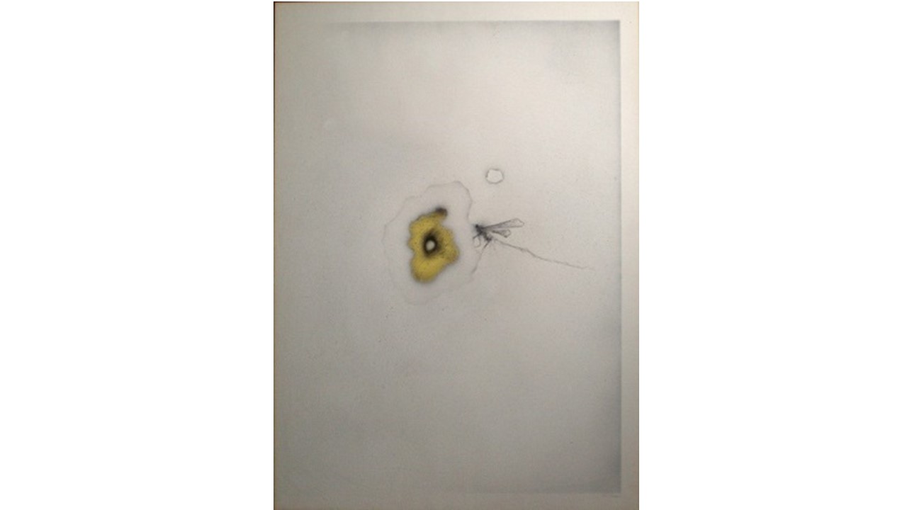 Untitled, 1975. Mixed technique on paper. 91,5 x 71,5 cm.