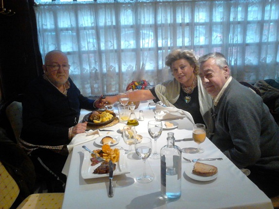 Darío Villalba, Angustias Freijo y Joaquín Mouliaá.