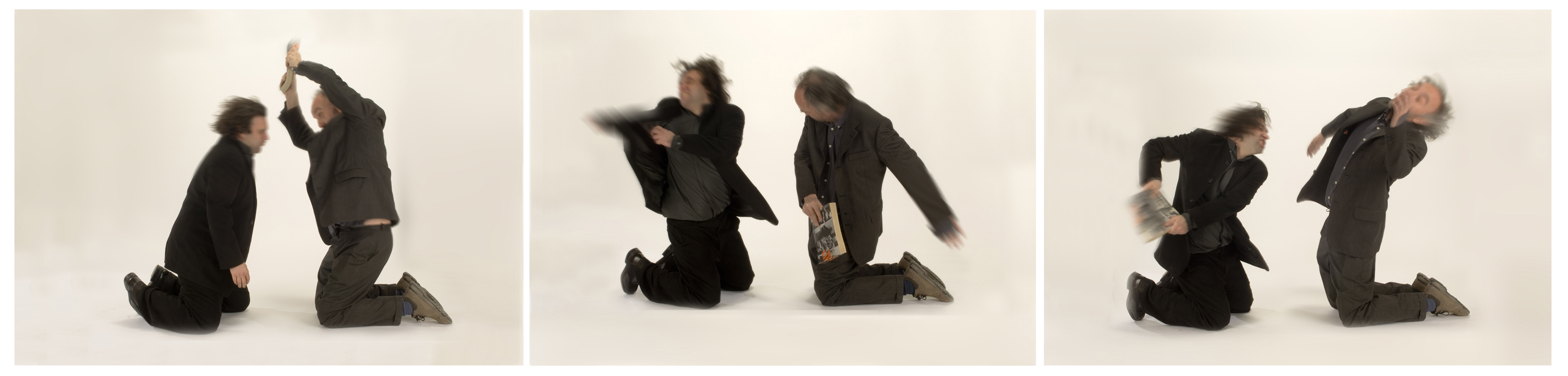 El arte con sangre entra, 2007.  Tríptico fotográfico. 46 x 71,7 cm. cada fotografía. Ed. 3.
