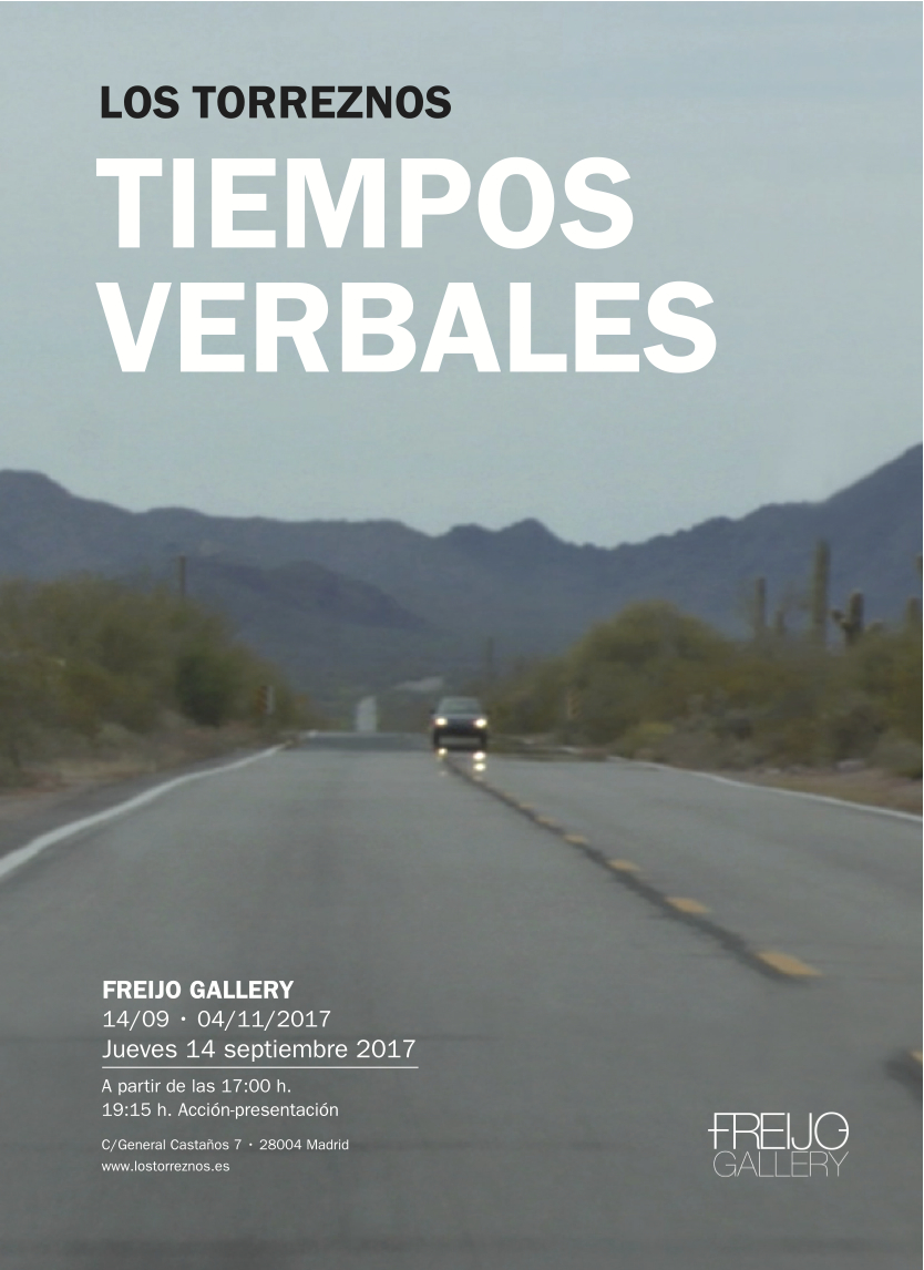 Tiempos verbales, 2017. Galería Freijo.