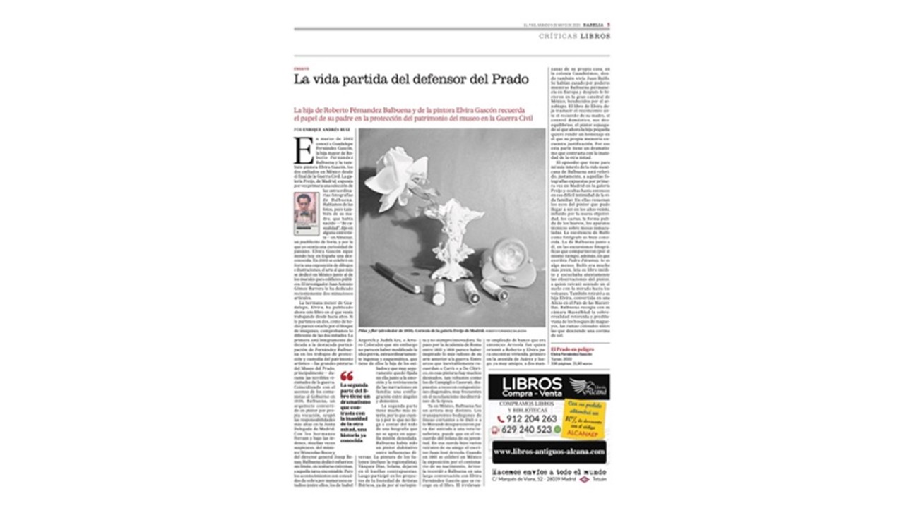 Publication by El Pais - Babelia. 2023.