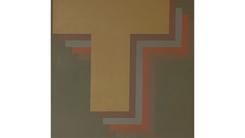 "Negación 35", 1973. 110 x 110 cm.