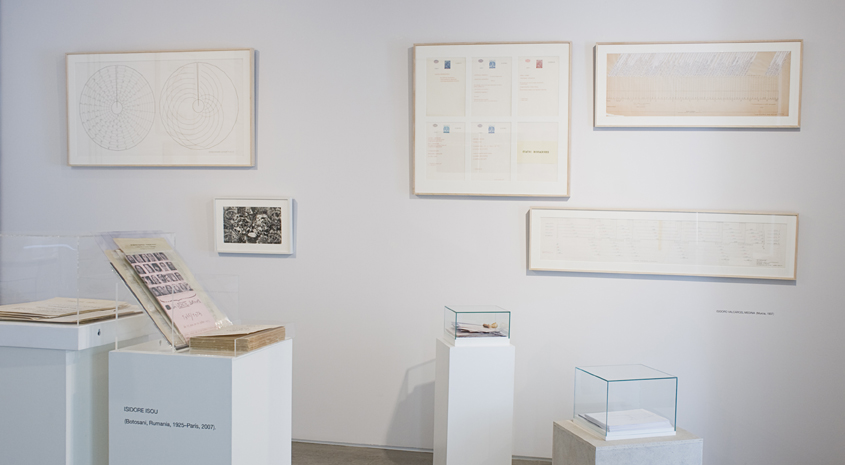 Vista de la exposición "2014Poesía" en Galería Freijo.