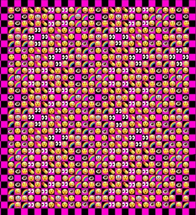 "Noise", 2019. Digital printing, variable measures.