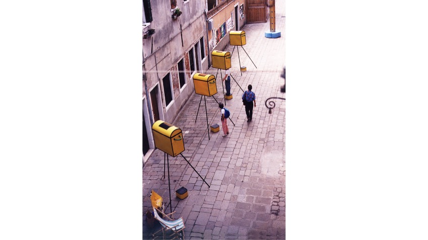 Four chests boxes for the fears treasure, 1993.