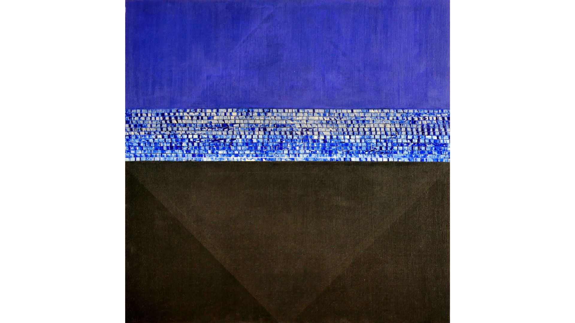 FLORECE EN LA OSCURIDAD, 2023. 100x100cm.