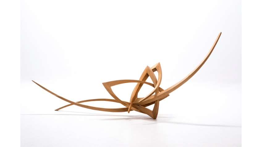 Resonante IV (2018) Madera de tilo - 250x130x40cm