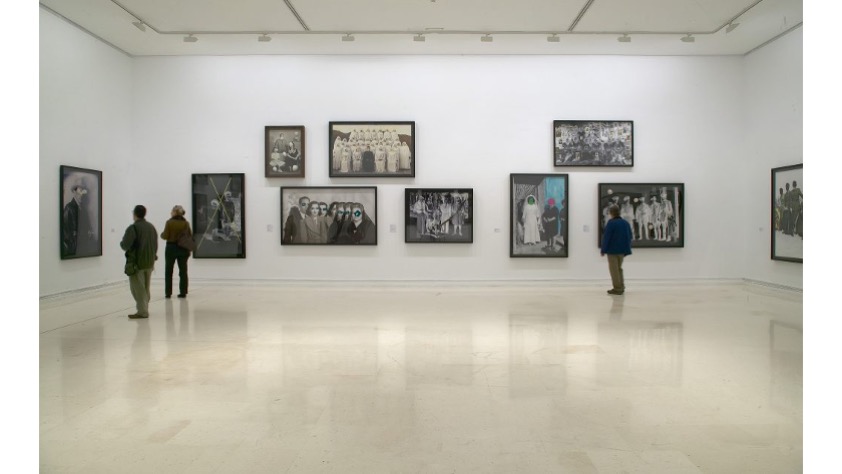 Installation view of exhibition at IVAM.