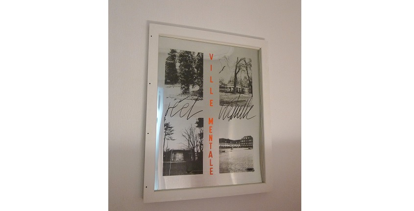 "VILLE MENTALE 1", 1991. Obra única. 90 x 1,25 cm