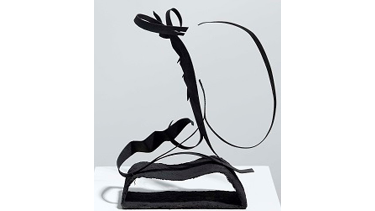 Abstraction. 1942. Iron band. 31.5 x 23 x 2 cm.  "Iron and Shadow" at Freijo Gallery, 2010.