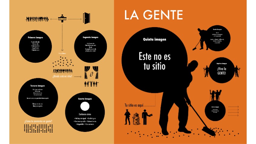 Díptico de La Gente , 2025. Impresión sobre panel de aluminio. 180 x 130 cm | 180 x 165 cm