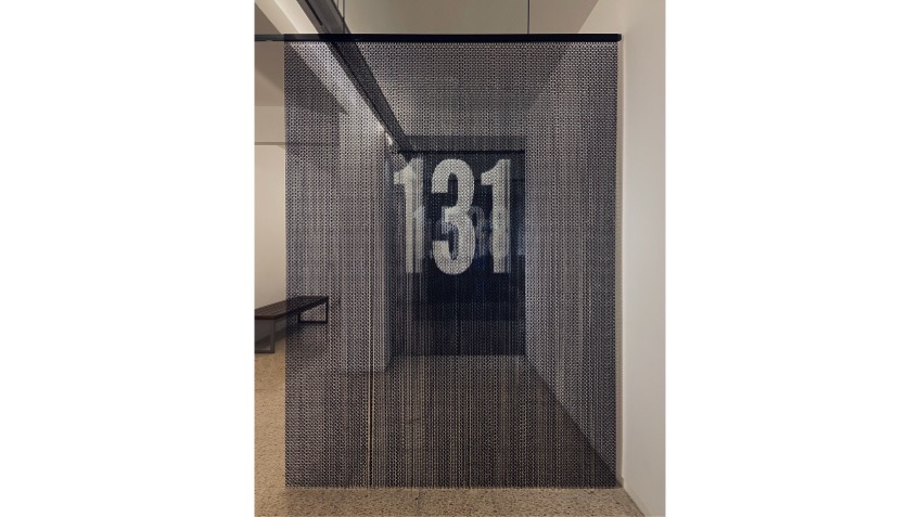 Ramón Mateos. 5/5 of the "Tapiz 2024" installation. 2025.