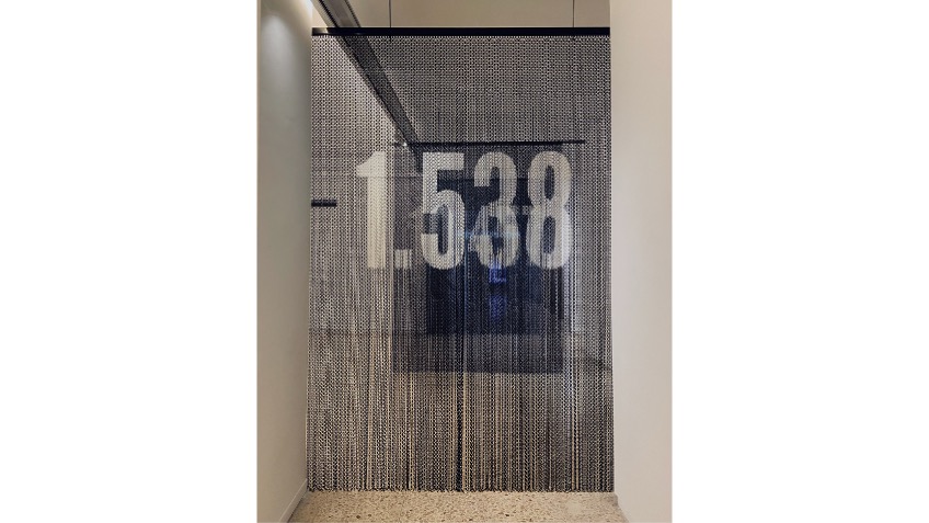 Ramón Mateos. 3/5 of the "Tapiz 2024" installation. 2025.