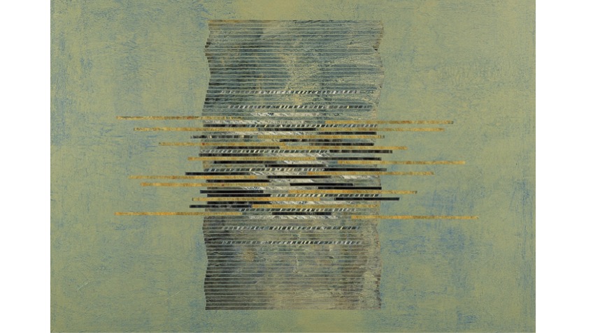 Como una ola del viento recorrida (2002)114x162 cm