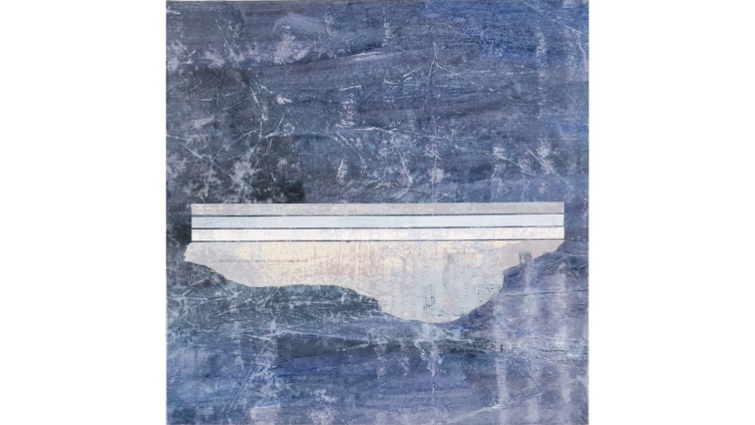 Luna en el agua (2004) 40 x 40 cm
