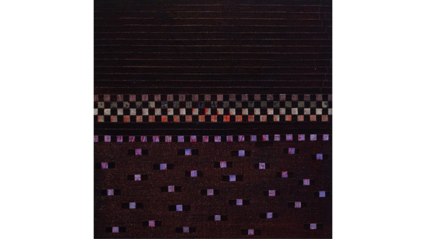 Sobre púrpuras (2014) 40 x 40 cm