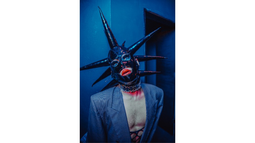 Blue demon, 2024. Ed. 1/5. 29 x 19 cm