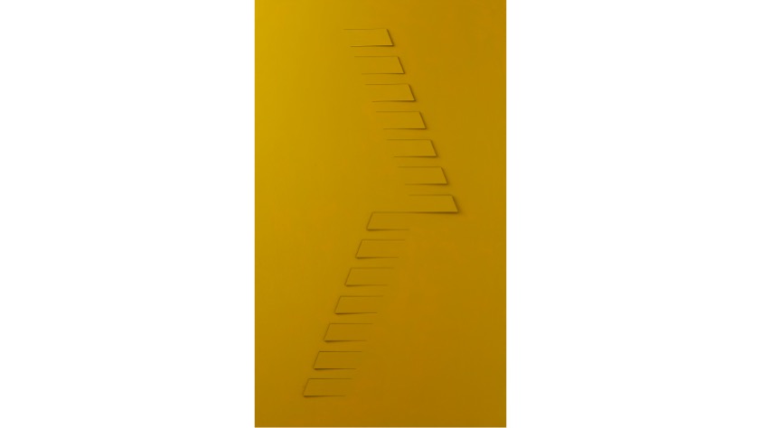 Juan Cuenca. "Ritmo 1", 2024, 102 x 60 cm