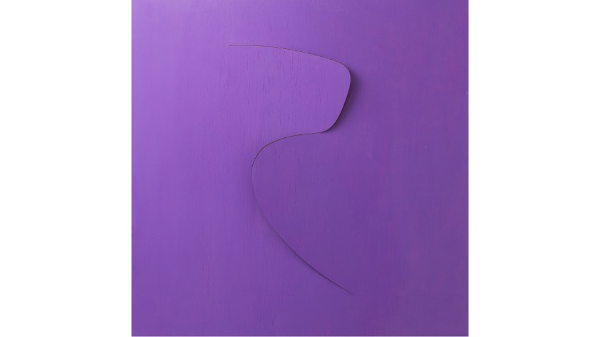 Cuenca. "Positivo-Negativo 1", 2024, 60 x 60 cm