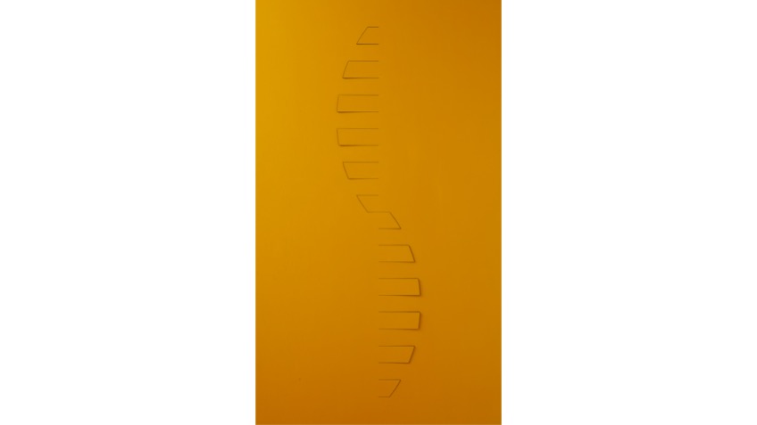 Juan Cuenca,  "Ritmo 3". 2024. 102 x 60 cm.