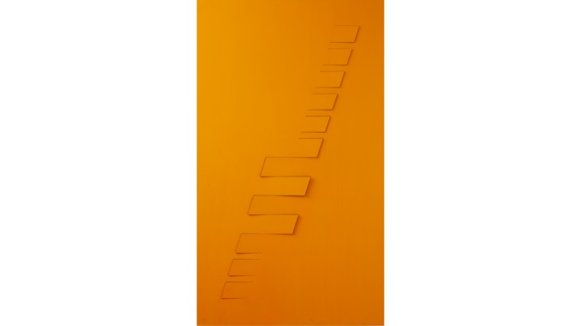 Juan Cuenca,  "Ritmo 2" 2024. 102 x 60 cm.