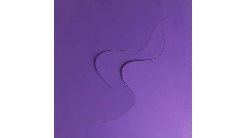 Cuenca. "Positivo-Negativo 3", 2024, 60 x 60 cm