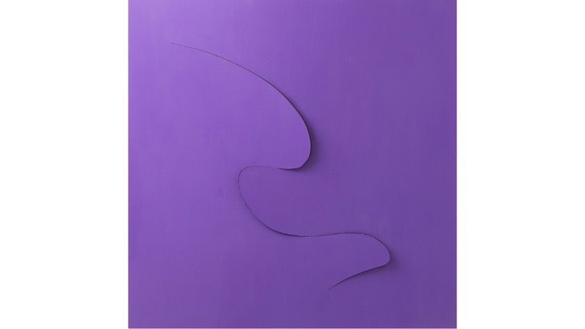 Cuenca. "Positivo-Negativo 2", 2024, 60 x 60 cm