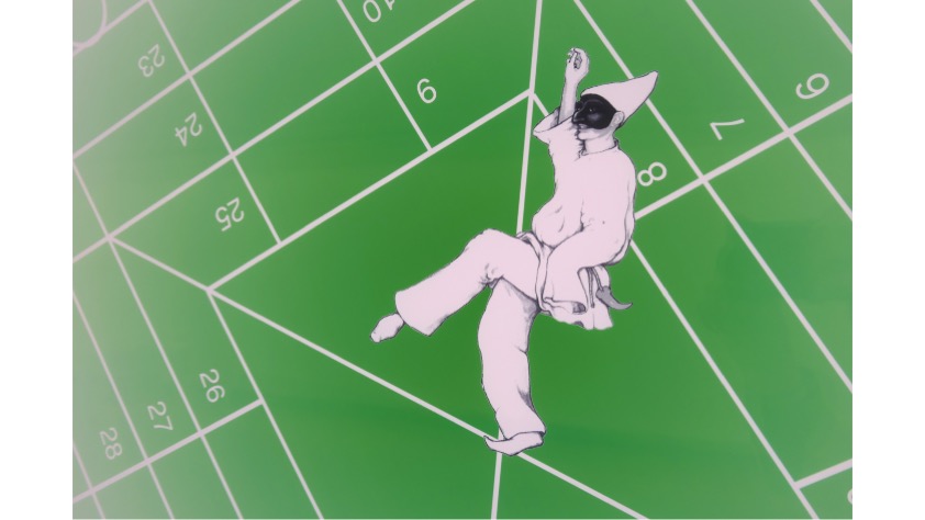 Detalle. El artista funámbulo.