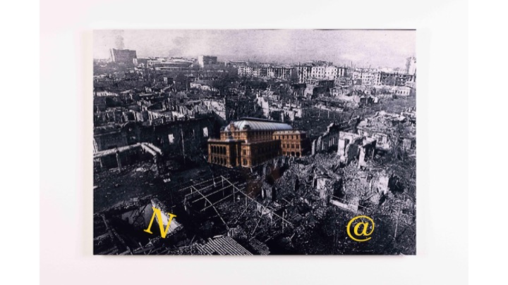 "Net-Ópera: Teatros de la memoria" (Viena), 70 x 100 cm.