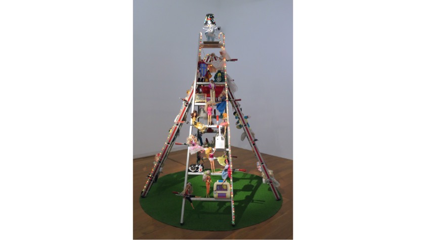 "Utopías Rotas" (1993), 250 x 200 cm.