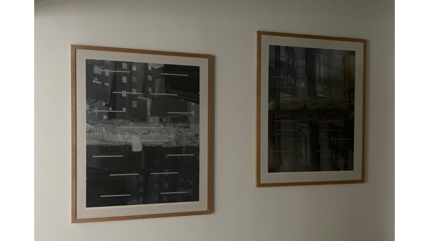 Installation view.