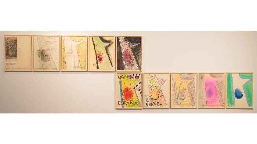 Carrero Blanco. 1975. 10 pieces of 41 x 30 cm each