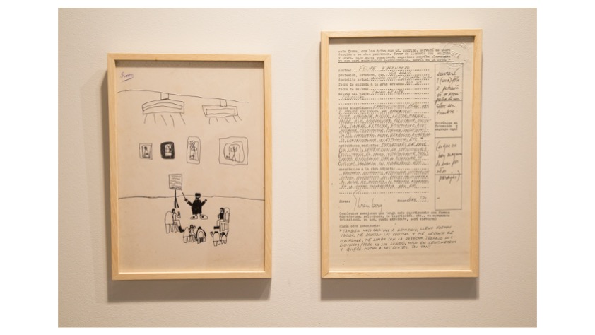 "Dibujo Infantil (Autorretrato)", 1992