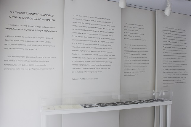 Installation view.
