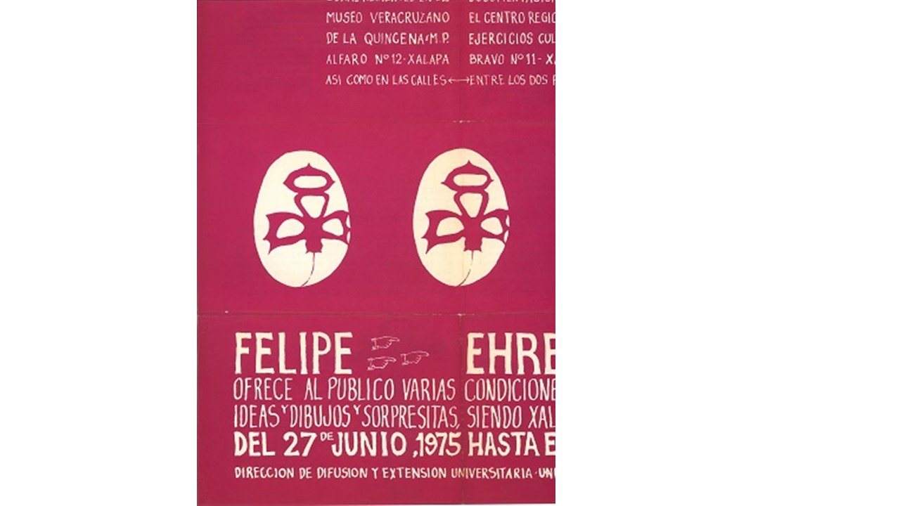 Cartel libro, 1975. Impresión sobre papel. 63,4 x 44 cm. / 16 x 22 cm. Galería Freijo, 2015.