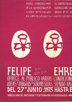 Book poster, 1975. Printed on paper. 63.4 x 44 cm / 16 x 22 cm.