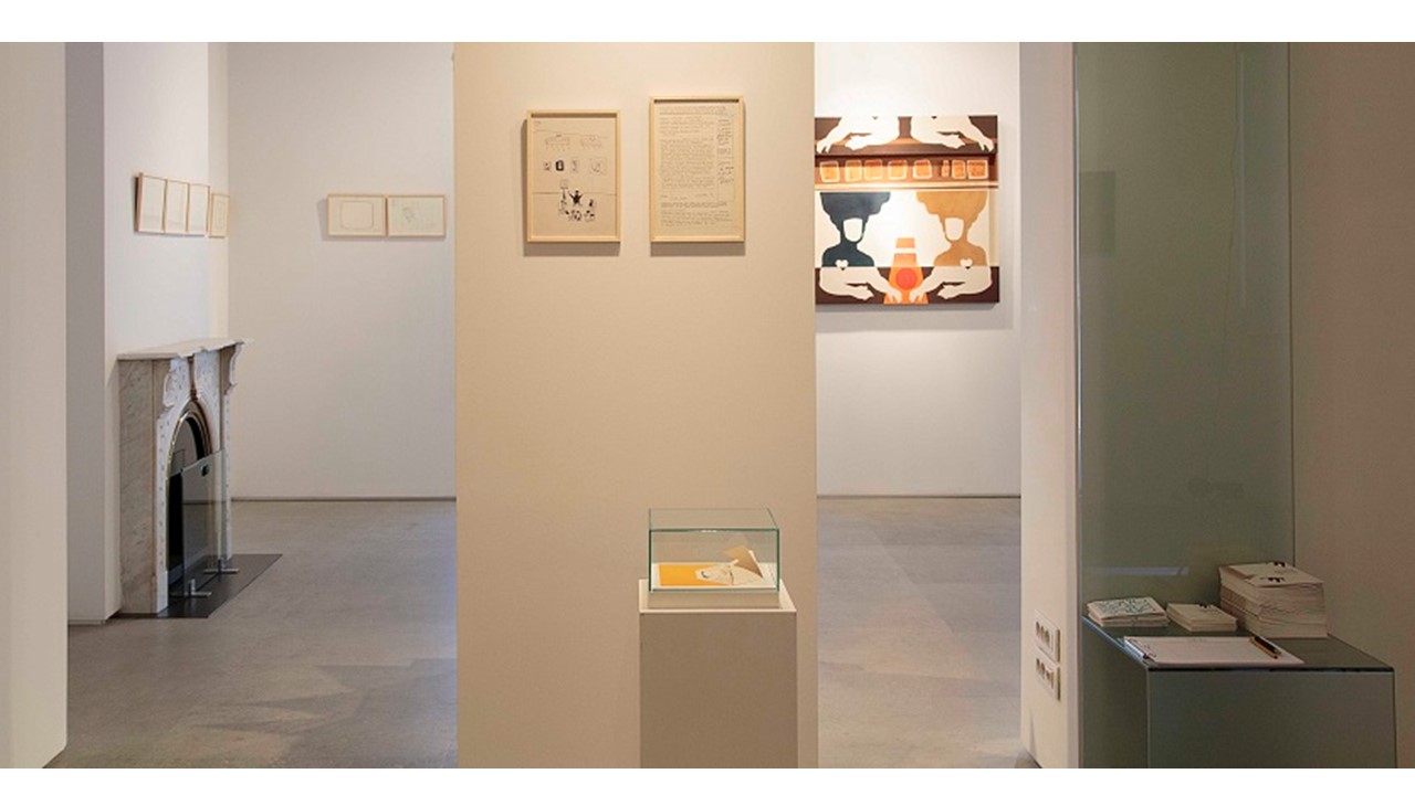 "Felipe Ehrenberg  67'  //  15'" installation view at Freijo Gallery in 2015.