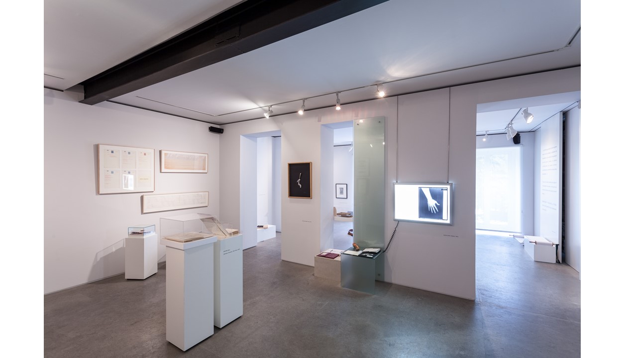Installation view of the exhibition "2014 Poesia", curated by Francisco Carpio.