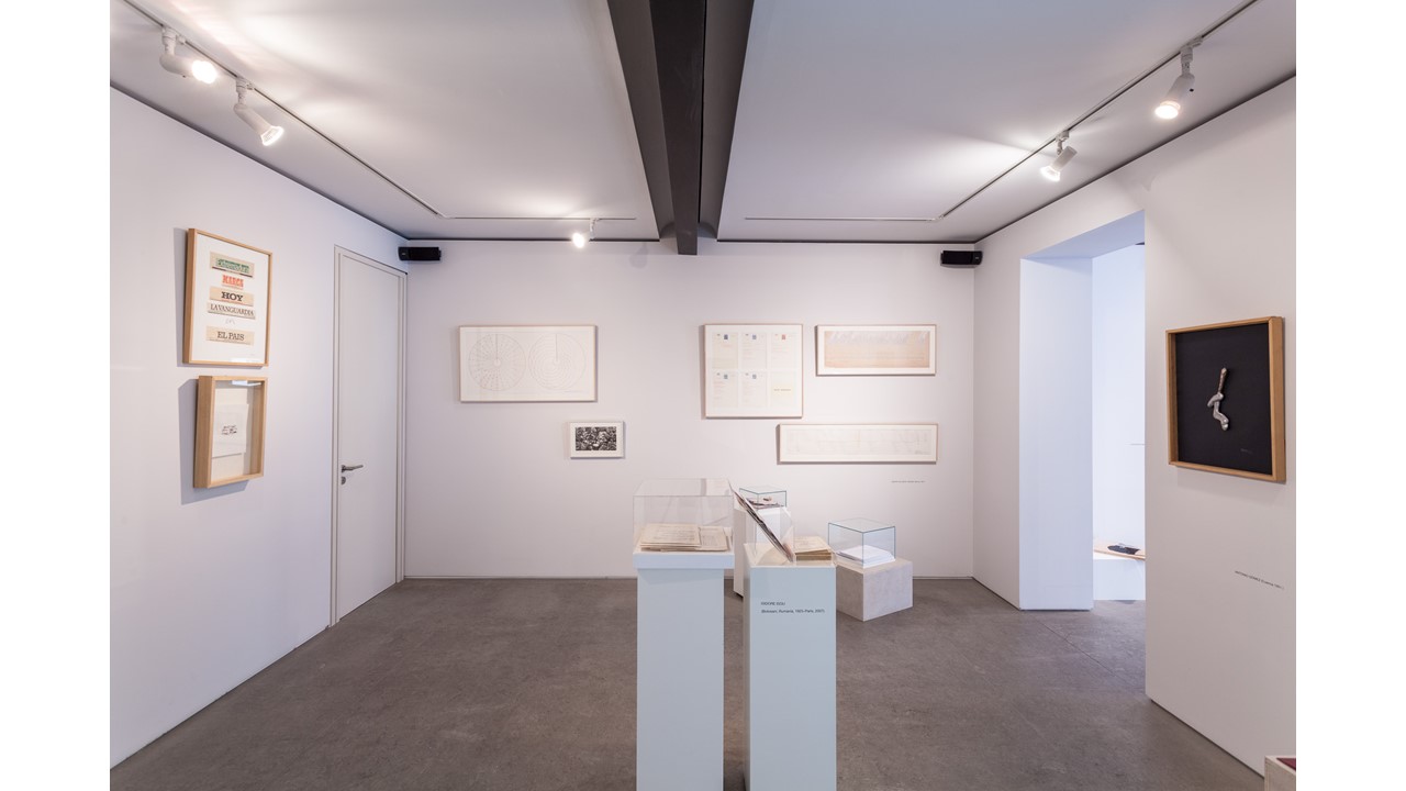 Installation view of the exhibition "2014 Poesia", curated by Francisco Carpio.