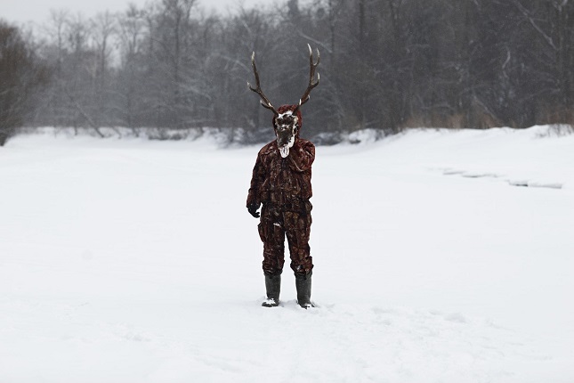 "Deer Man", 2015. Pigmented inks on Hahnemühle paper. 90 x 130 cm. Ed. of 5 + 2 PA.