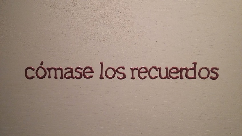 Bartolomé Ferrando, Detalle "Cómase los recuerdos", 2015.