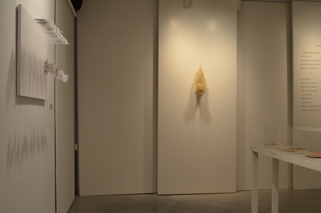 Vista de la exposición. Ver artista Rocío Garriga.