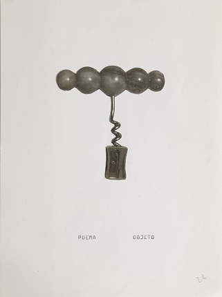 Bartolomé Ferrando, "Texto poetico", 1989.