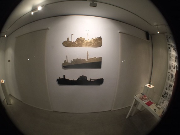Installation view.