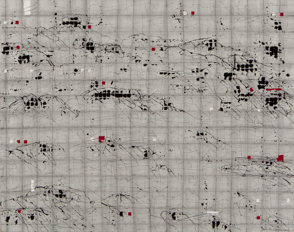 "30F-77", 2016. TM canvas. 73 x 92 cm
