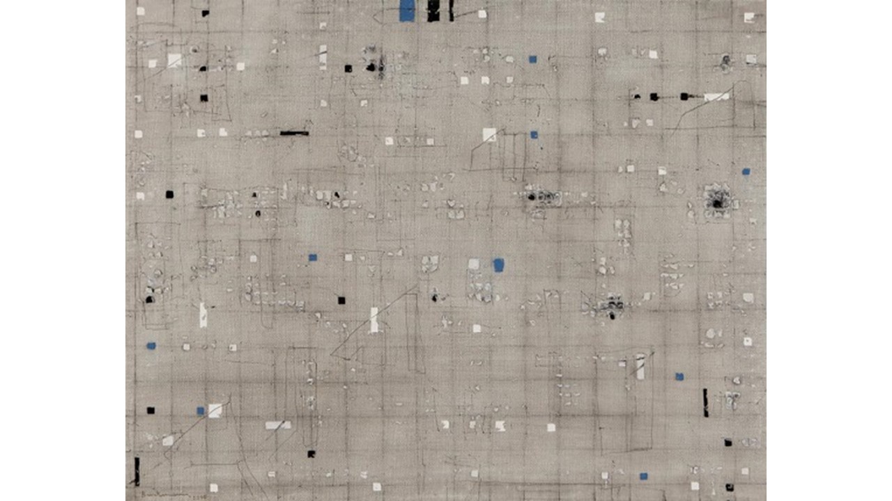 "30F-79", 2016. TM lienzo. 73 x 92 cm. "Artistic Neuroconnections" at Freijo Gallery, 2017.
